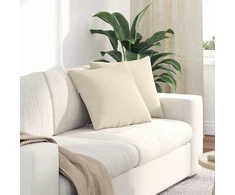 Sofa Pagalvės 2 pcs Smėlio 45 x 45 cm audinys