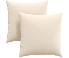 Sofa Pagalvės 2 pcs Smėlio 60 x 60 cm audinys