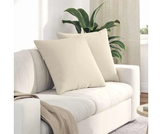 Sofa Pagalvės 2 pcs Smėlio 60 x 60 cm audinys