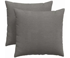 Sofa Pagalvės 2 pcs Šviesiai pilka 45 x 45 cm