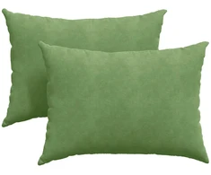 Sofa Pagalvės 2 pcs Šviesiai žalia 70 x 50 cm