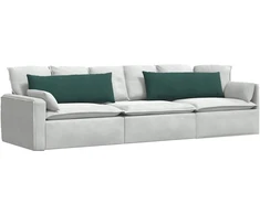 Sofa Pagalvės 2 pcs Tamsiai žalia 120 x 40 cm