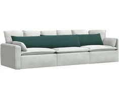 Sofa Pagalvės 2 pcs Tamsiai žalia 200 x 40 cm