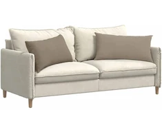 Sofa Pagalvės 2 vnt. audinys Tortora 80 x 40 cm