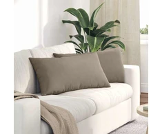 Sofa Pagalvės 2 vnt. audinys Tortora 80 x 40 cm