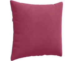 Sofa Pagalvės 2 pcs Vyno raudona 50 x 50 cm Kordūrinis audinys