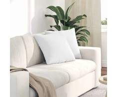 Sofa Pagalvės 2 vnt. audinys Balta 45 x 45 cm