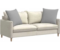 Sofa Pagalvės 2 vnt. audinys Debesų pilka 60 x 60 cm