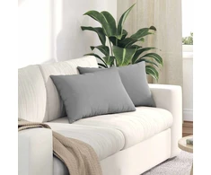 Sofa Pagalvės 2 vnt. audinys Debesų pilka 60 x 40 cm