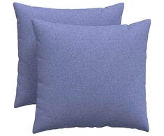 Sofa Pagalvės 2 pcs Džinsinės mėlynos 50 x 50 cm audinys