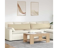 Sofa Pagalvės 2 vnt. audinys Kreminė 145 x 40 cm