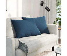 Sofa Pagalvės 2 vnt. audinys Mėlyna 70 x 50 cm