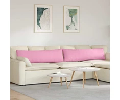 Sofa Pagalvės 2 vnt. audinys Rožinė 145 x 40 cm