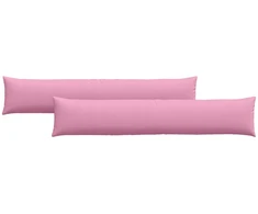 Sofa Pagalvės 2 vnt. audinys Rožinė 200 x 40 cm