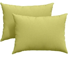 Sofa Pagalvės 2 vnt. audinys Šviesiai žalia 70 x 50 cm