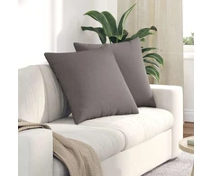 Sofa Pagalvės 2 pcs Taupe 80 x 80 cm audinys