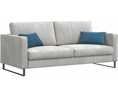 Sofa Pagalvės 2 pcs Mėlyna 50 x 30 cm Kordūrinis audinys