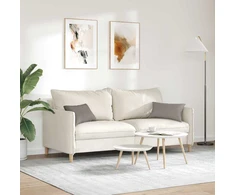 Sofa Pagalvės 2 pcs Taupe 50 x 30 cm audinys