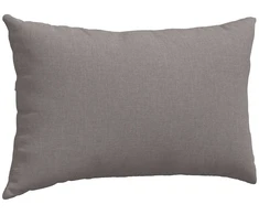 Sofa Pagalvės 2 pcs Taupe 50 x 30 cm audinys