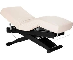 SPA gultas Sillon Siesta kreminis su juodu pagrindu