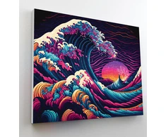 Splat Planet deimantinė dėlionė DIDŽIOJI BANGA 30x40 cm