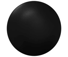 Stalo futbolo galiniai dangteliai 10 pcs Juodas PP