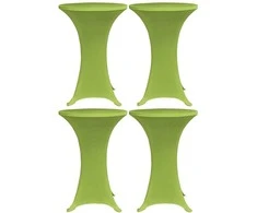 Staltiesės, 4vnt., žalios sp., 70 cm, įtempiamos (2x131432)