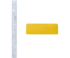 Elektrostatinė langų plėvelė Gėlių raštas 45 x 500 cm PVC