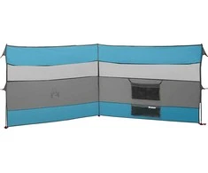 Stovyklavimo uždanga nuo vėjo, mėlyna, 340x130 cm