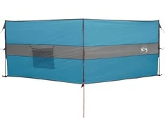 Stovyklavimo uždanga nuo vėjo, mėlyna, 344x120 cm