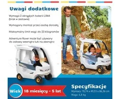 Little Tikes Vaikiškas automobilis Cozy Coupe Kosminis