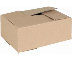 Sulankstoma dėžė 50 pcs Natūrali 25 x 17,5 x 10 cm Kartonas
