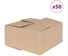 Sulankstoma dėžė 50 pcs Natūrali 30 x 30 x 15 cm Kartonas