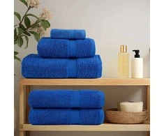 Svečių Rankšluostis SOLUND 2 pcs Mėlyna 15 x 21 cm 550 gsm