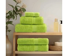 Svečių Rankšluostis SOLUND 2 pcs Žalia 15 x 21 cm 550 gsm