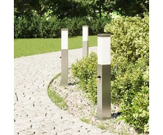 Pakabinamas šviestuvas Šviestuvai su jutikliu, 3 vnt., 50 cm, nerūdijantis plienas, IP44