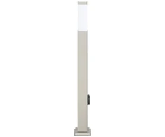 Pakabinamas šviestuvas Šviestuvas su stulpeliu, 80 cm, nerūdijantis plienas, IP44