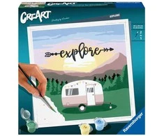 Tapymas pagal skaičius CreArt Explore 20271 Ravensburger