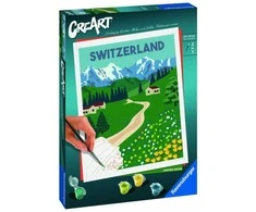 Tapymas pagal skaičius CreArt Jungfrau Region 23536 Ravensburger