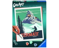 Tapymas pagal skaičius CreArt Zermatt 23500 Ravensburger