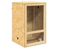 Terariumas Ruda 50 x 50 x 130 cm OSB