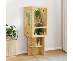 Terariumas Ruda 50 x 50 x 130 cm OSB