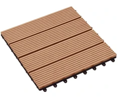 Terasinė Plytelė 11 pcs Tikmedis 30 x 30 cm MPK