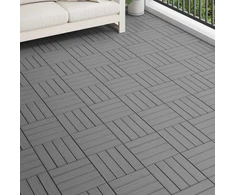 Terasinė Plytelė 3D dizainas 11 pcs Pilka 30 x 30 cm MPK