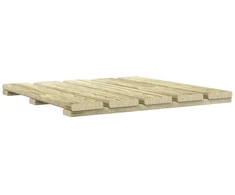 Terasinė Plytelė 6 pcs Žalia 50 x 50 cm Žalia impregnuota pušis