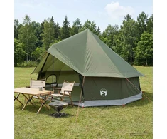 Tipi palapinė 8 asmeniui Armijos Žalia Poliesteris ir plienas