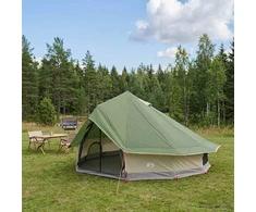 Tipi palapinė 18 asmeniui Žalia Poliesteris ir plienas