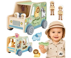 Tooky Toys TOOKY TOY Safari veiklos automobilis