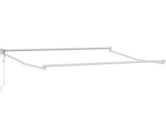 Ištraukiama markizė Balta 300 x 250 cm Aliuminis
