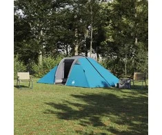 Tunelinė palapinė su stogu Mėlyna 510 x 240 x 156 cm tafta